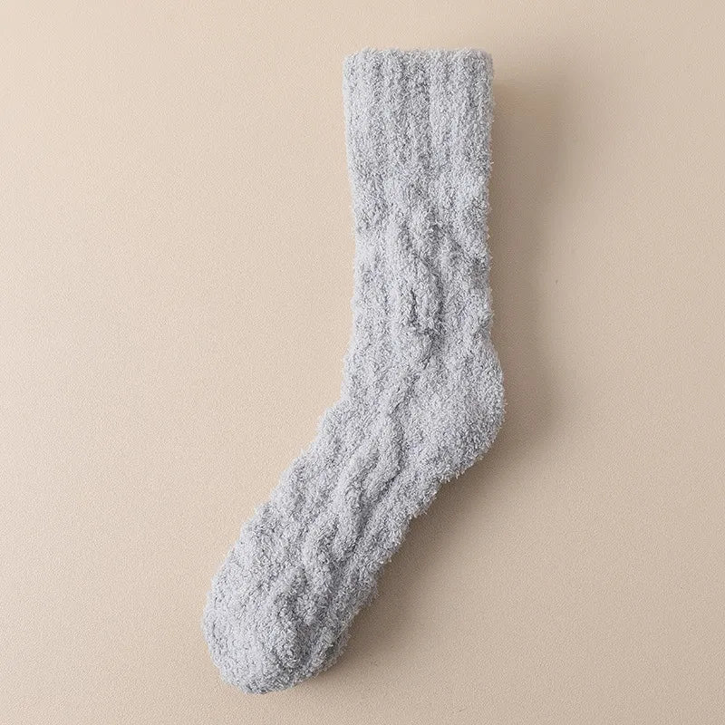 Plush Fleece Lounge Socks