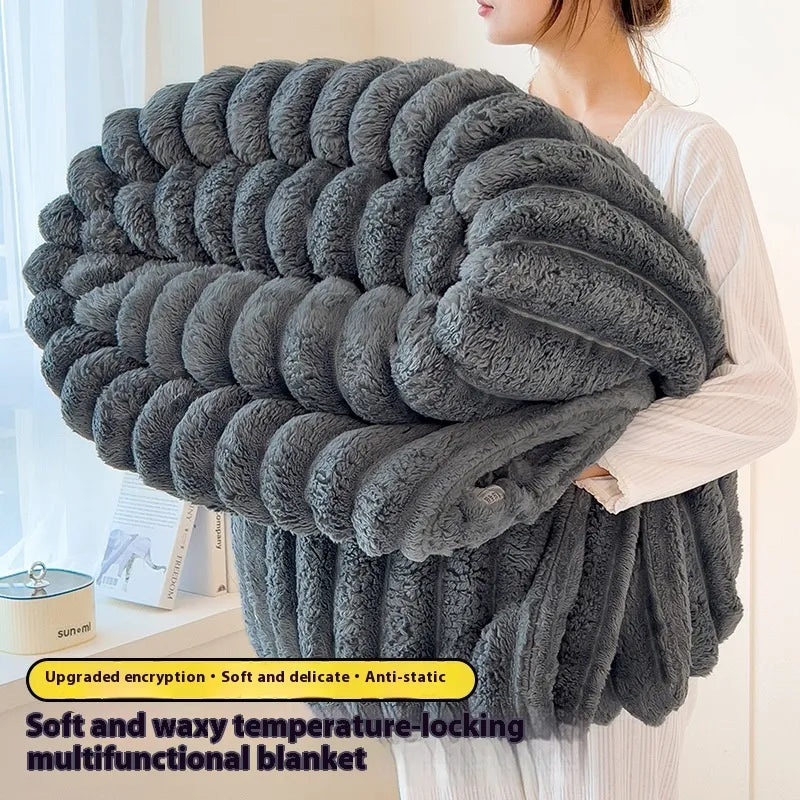 Faux Fur Throw Blanket