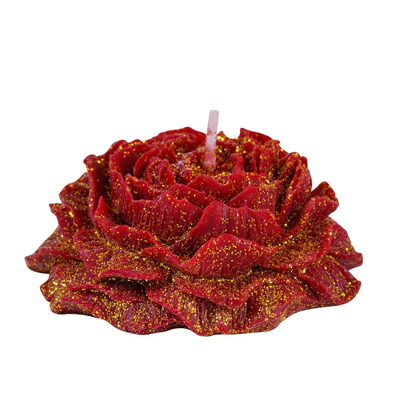 Handmade Peony Rose Candle