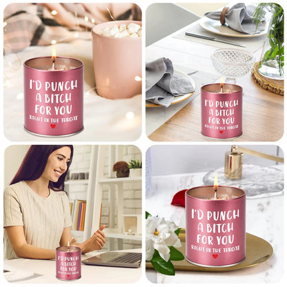 "I'd Punch a Bitch For You" Scented Candle