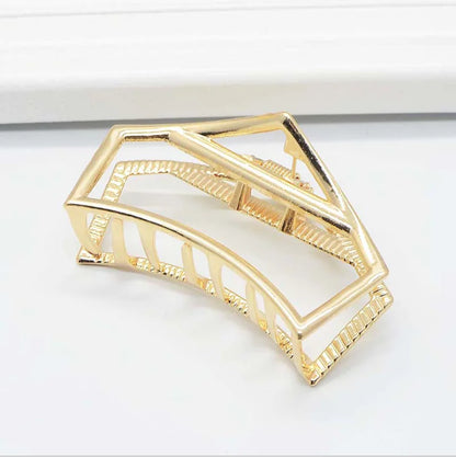 Minimalist Gold Hair Clip