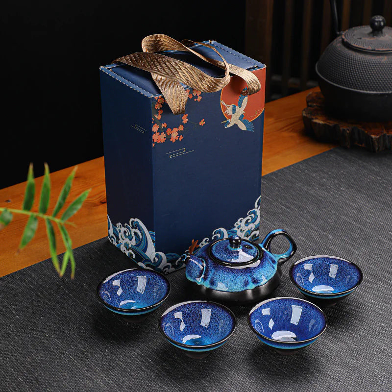 Ceramic Tea Set – 3-Piece