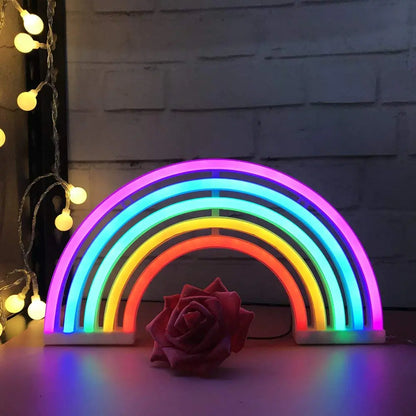 LED Rainbow Neon Wall Light - Popular Design