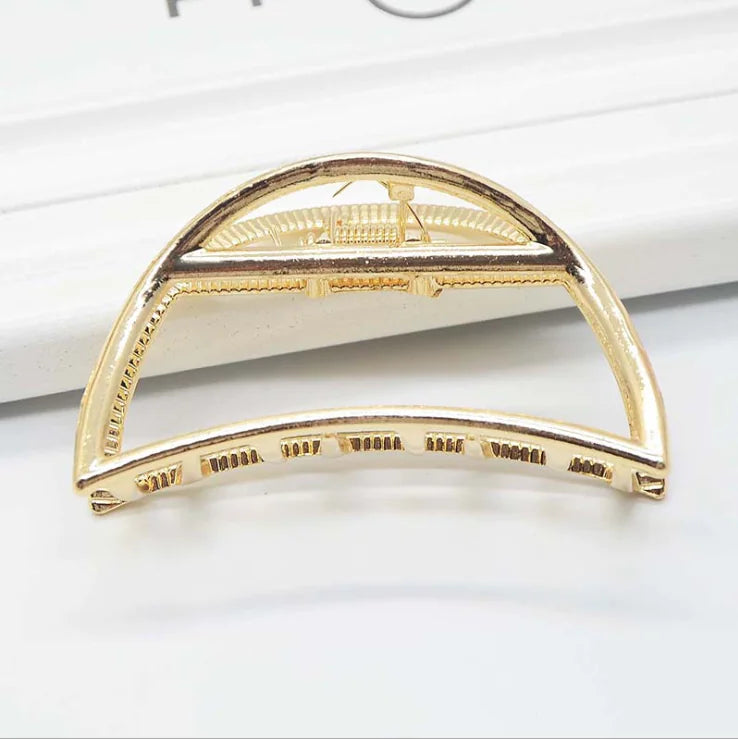 Minimalist Gold Hair Clip