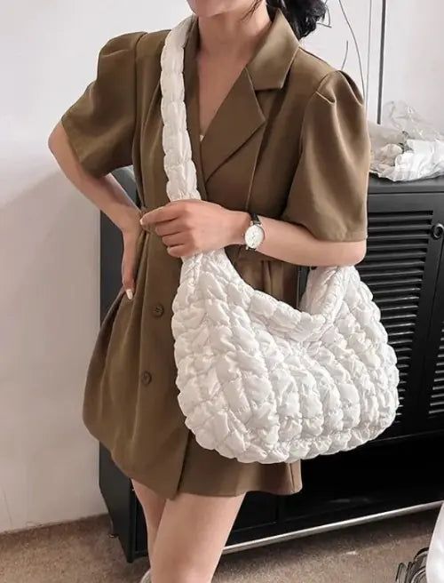 Soft Pleated Cloud Bag