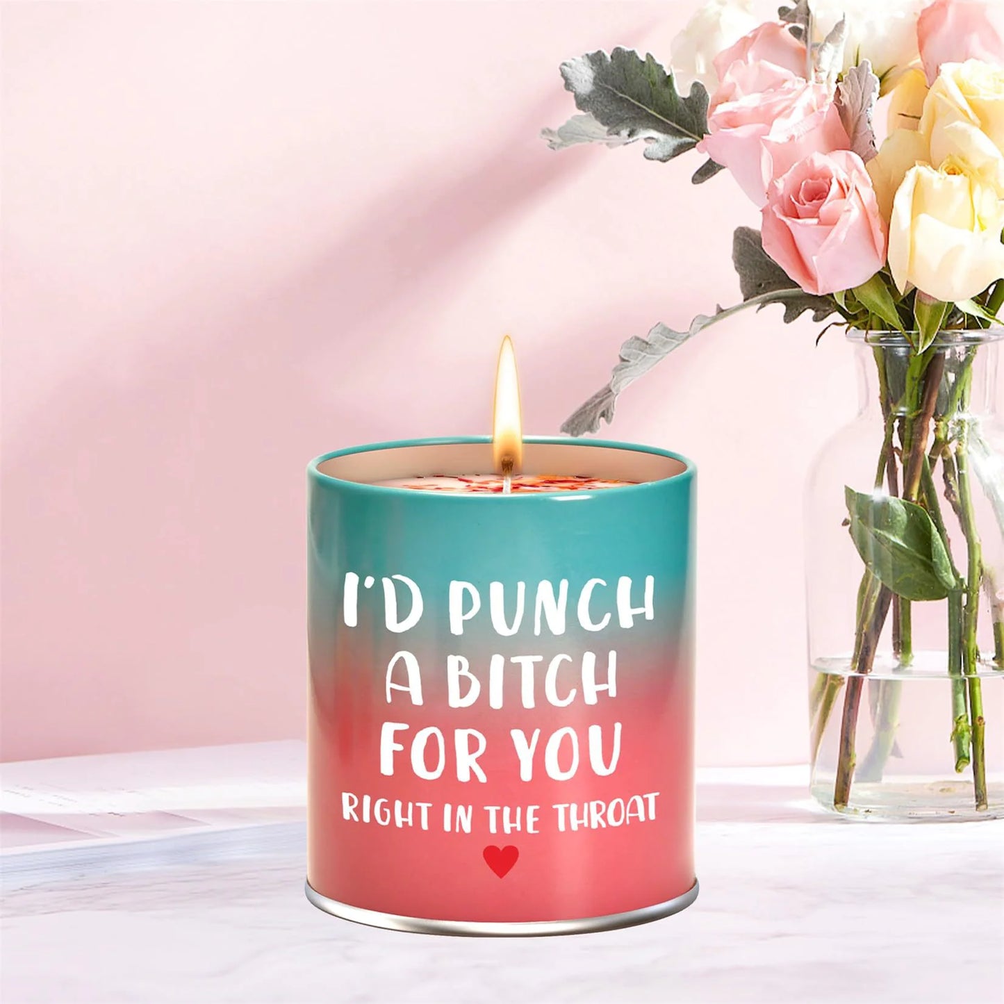 "I'd Punch a Bitch For You" Scented Candle