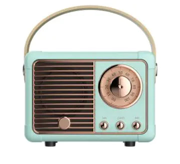 Retro Gold Bluetooth Speaker