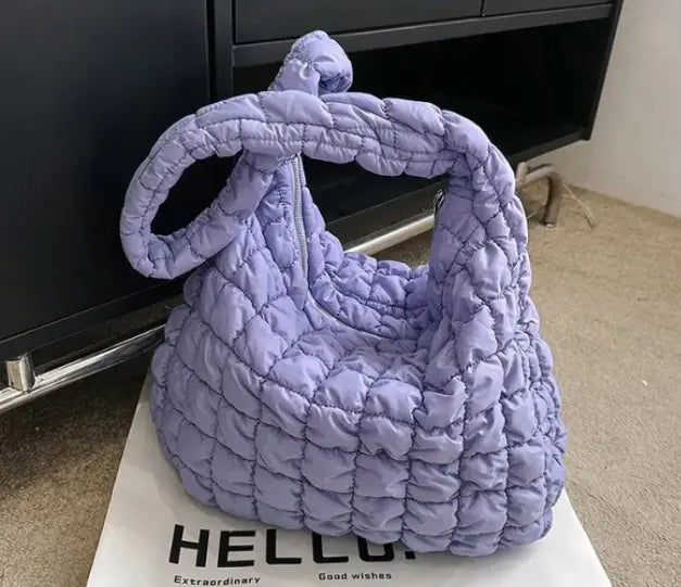 Soft Pleated Cloud Bag