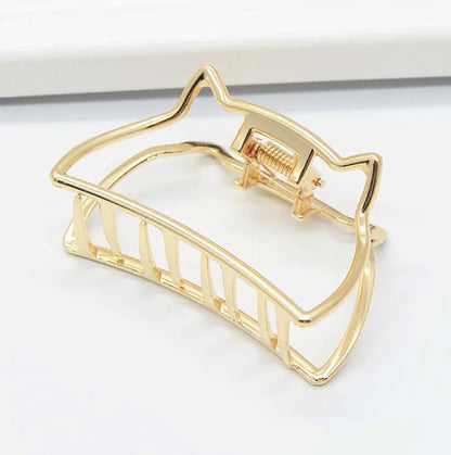 Minimalist Gold Hair Clip