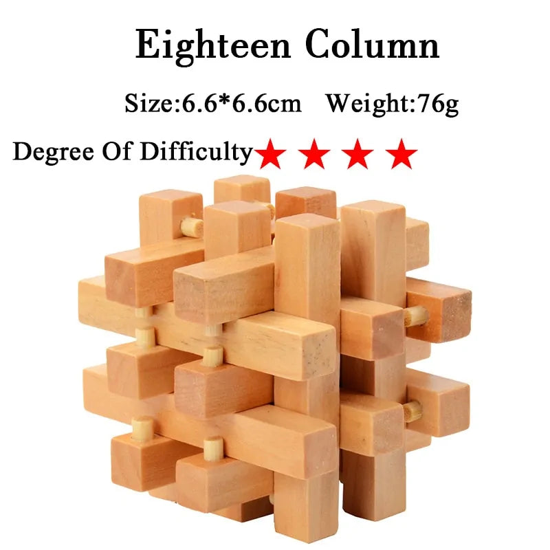 IQ 3D Wooden Puzzle
