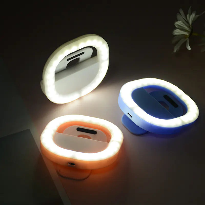 Mini Ring Light for Selfies & Streaming