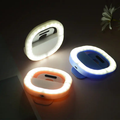 Mini Ring Light for Selfies & Streaming