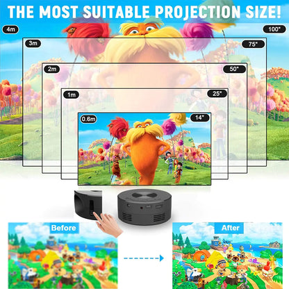 Mini Smartphone Projector
