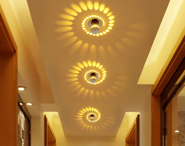 Smart Color-Changing LED Wall Light