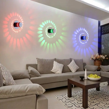 Smart Color-Changing LED Wall Light