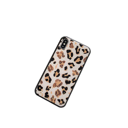 Gold Leopard Print Phone Case