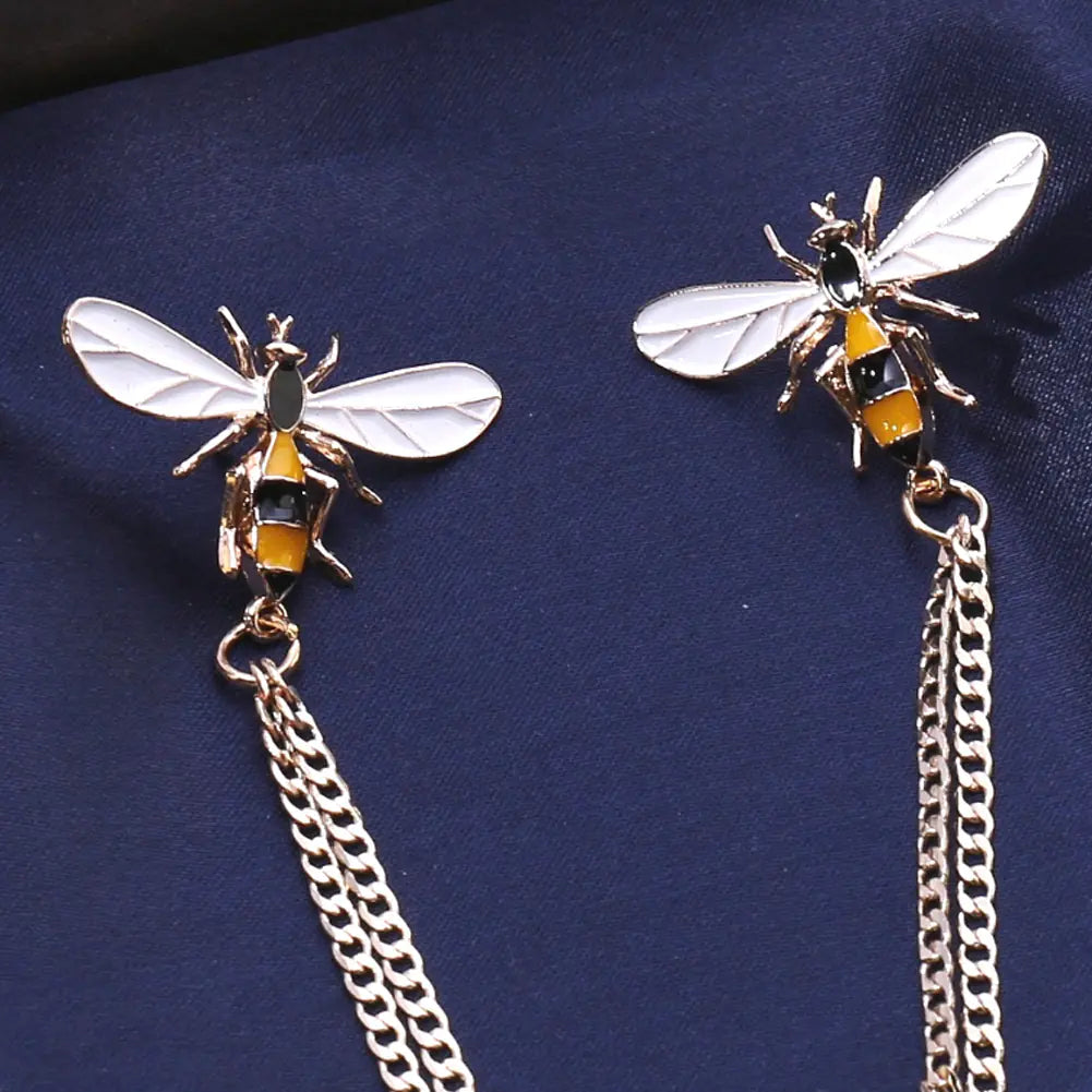 Elegant Bee Brooch Chain
