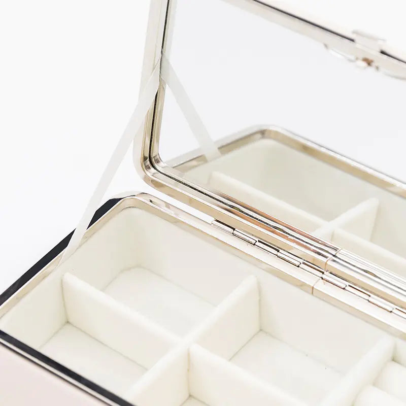 Compact PU Jewelry Organizer – Travel-Ready Storage