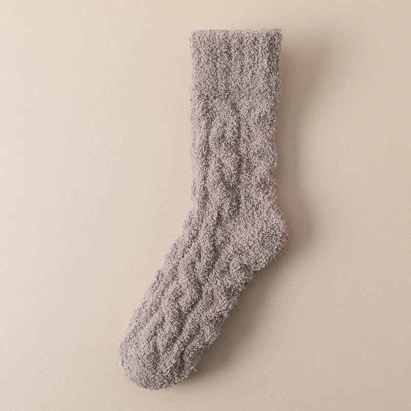 Plush Fleece Lounge Socks