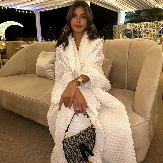 Plush Lounge Wrap Dress
