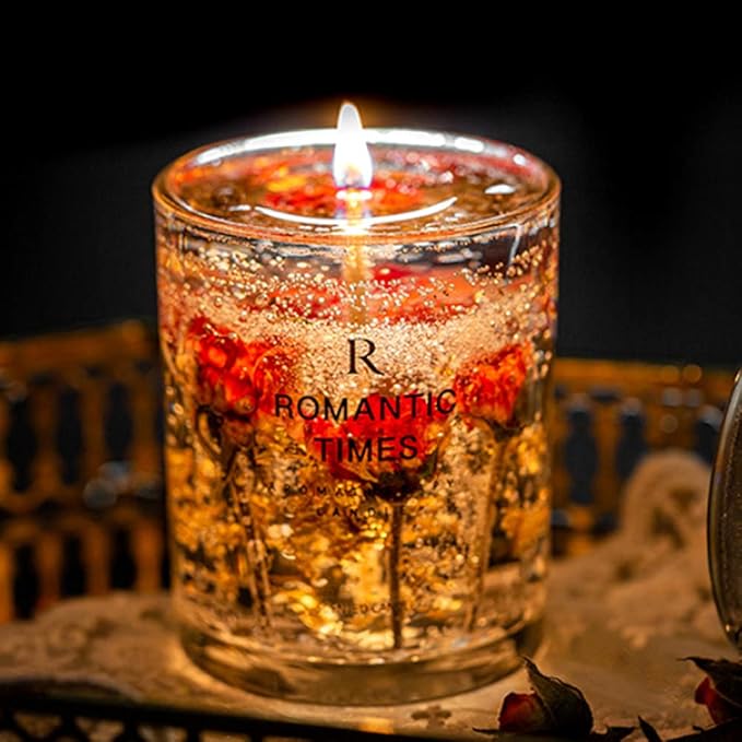 Fire Jelly Wax Candle