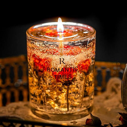 Fire Jelly Wax Candle