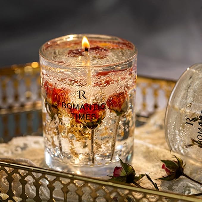 Fire Jelly Wax Candle