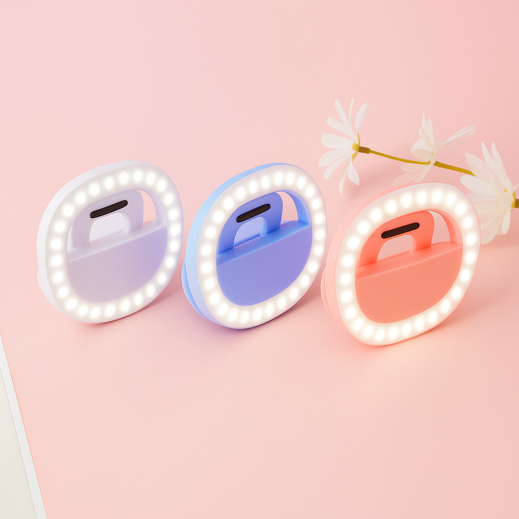 Mini Ring Light for Selfies & Streaming