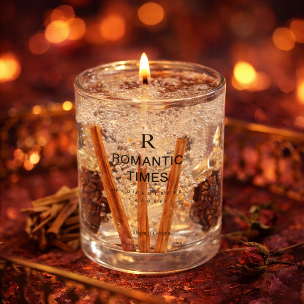 Fire Jelly Wax Candle