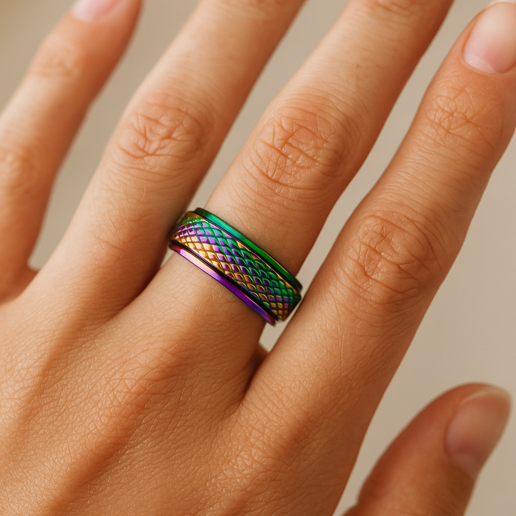 Spinner Fidget Anxiety Rings