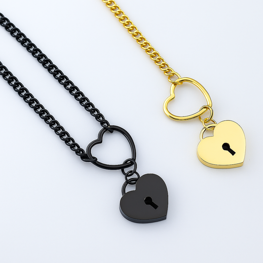 Heart Key Necklace