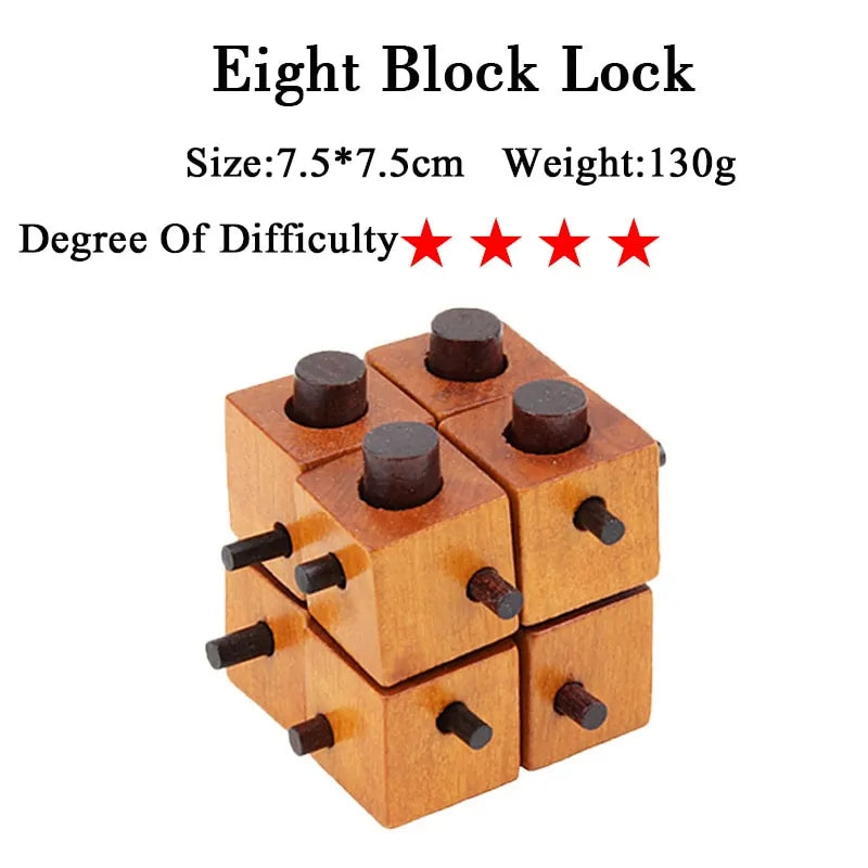 IQ 3D Wooden Puzzle