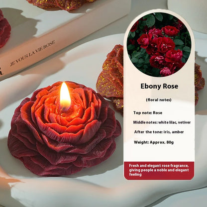Handmade Peony Rose Candle