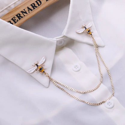 Elegant Bee Brooch Chain