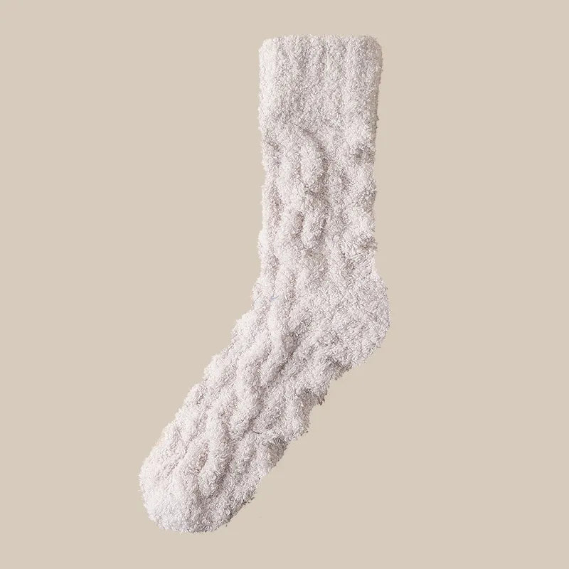 Plush Fleece Lounge Socks