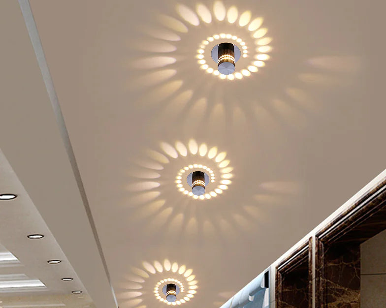 Smart Color-Changing LED Wall Light
