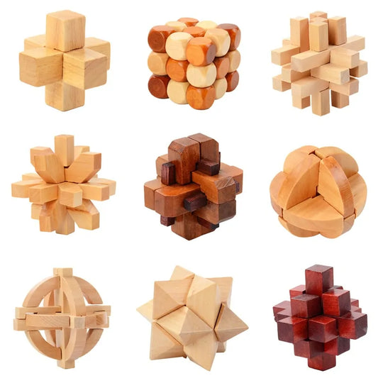 IQ 3D Wooden Puzzle
