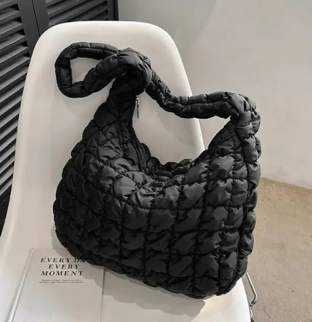 Soft Pleated Cloud Bag