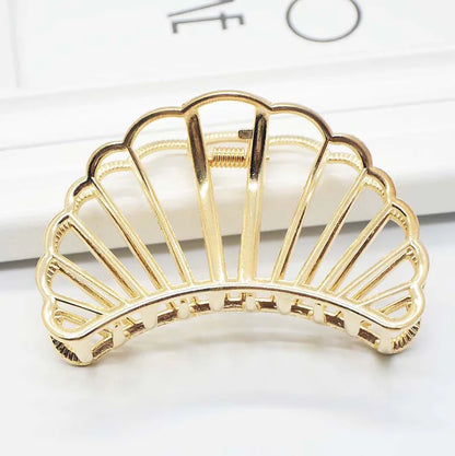 Minimalist Gold Hair Clip