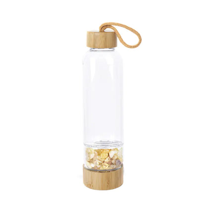 Crystal Quartz Energy Water Bottle