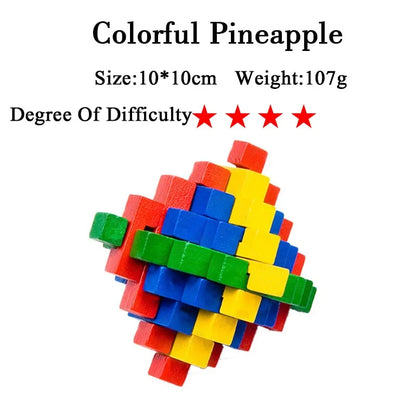IQ 3D Wooden Puzzle