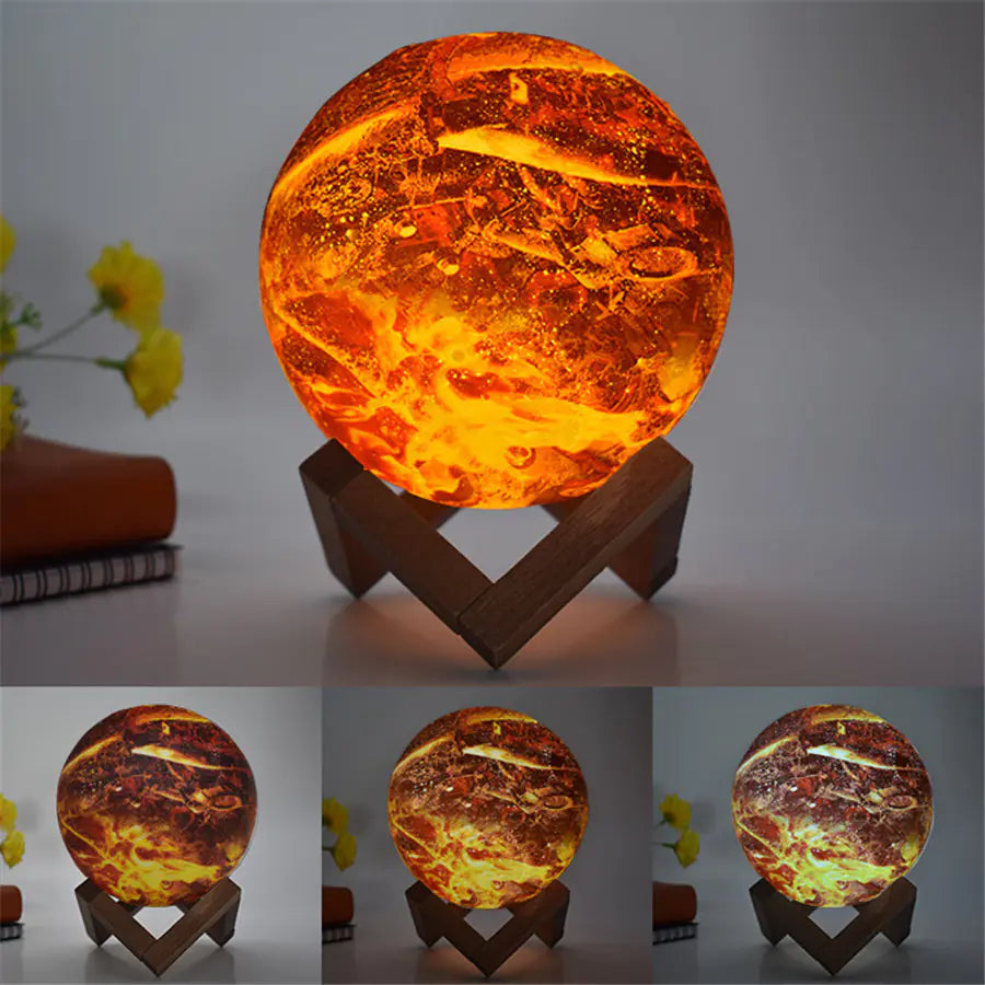 3D LED Moon Lamp