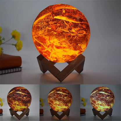 3D LED Moon Lamp