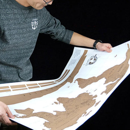 Scratch Off World Map
