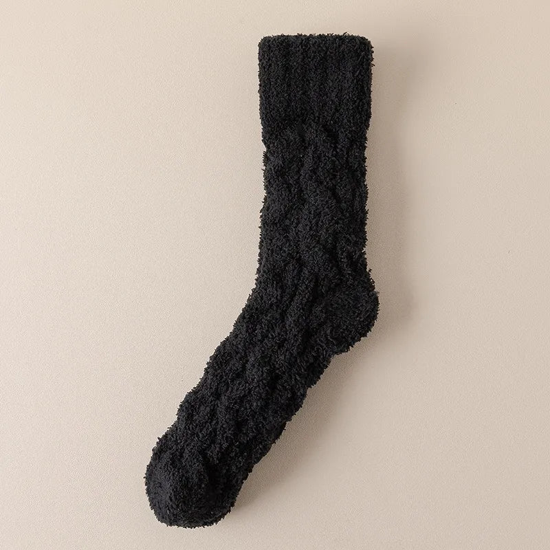 Plush Fleece Lounge Socks