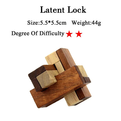 IQ 3D Wooden Puzzle