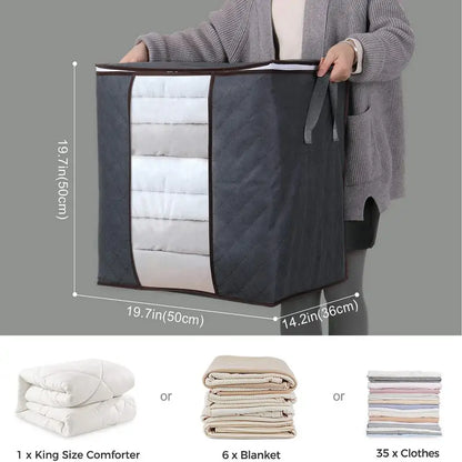 Cotton Storage Bags (Quilts & Bedding)