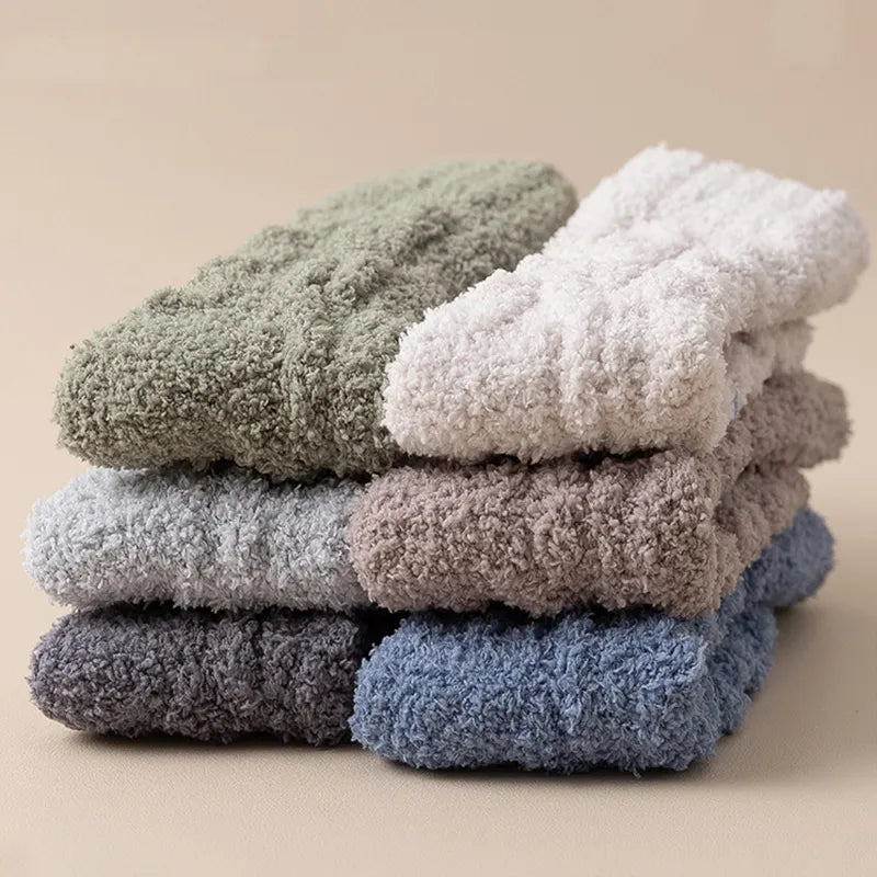 Plush Fleece Lounge Socks