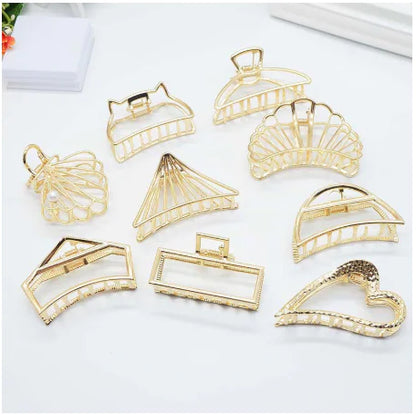Minimalist Gold Hair Clip