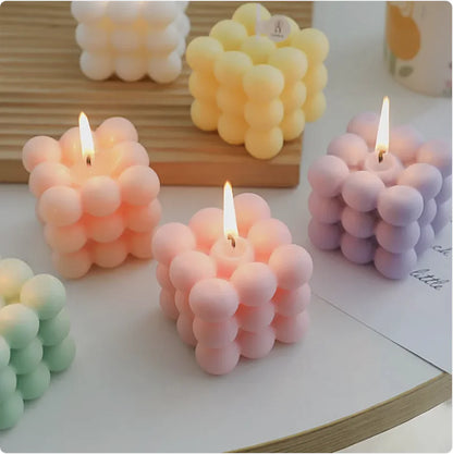 Rubik's Cube Aromatherapy Candle